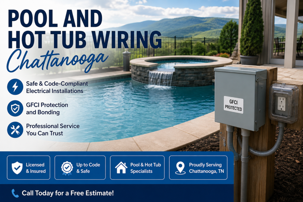 Pool and Hot Tub Wiring Chattanooga