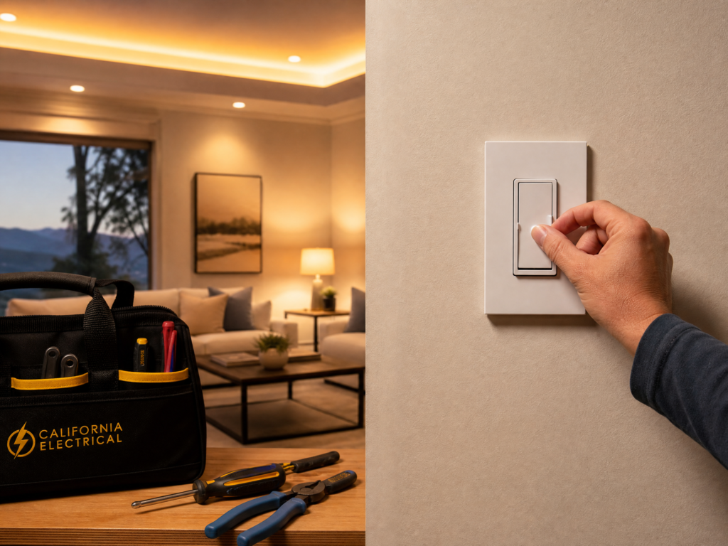 Dimmer Switch Installation & Repair Services in California