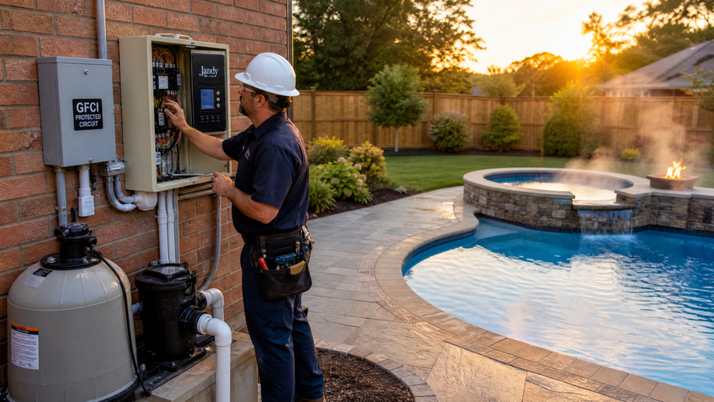 Pool and Hot Tub Wiring in Murfreesboro, TN